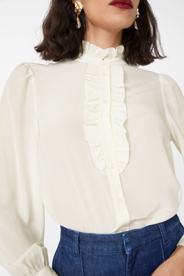 Frilled Silk Blouse, £120 | & Other Stories