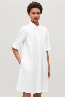 A-Line Poplin Shirt Dress from Cos