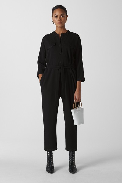 Utility Crepe Jumpsuit from Whistles