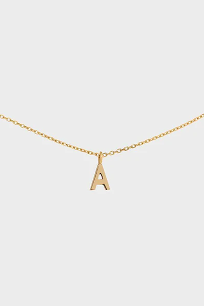 Initial Necklace from Aurum & Grey