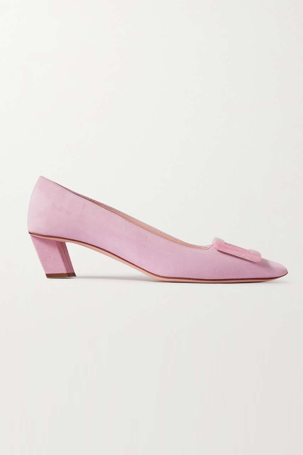 Belle Vivier Suede Pumps from Roger Vivier