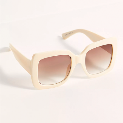 Sugar Oversized Square Sunglasses from Free People