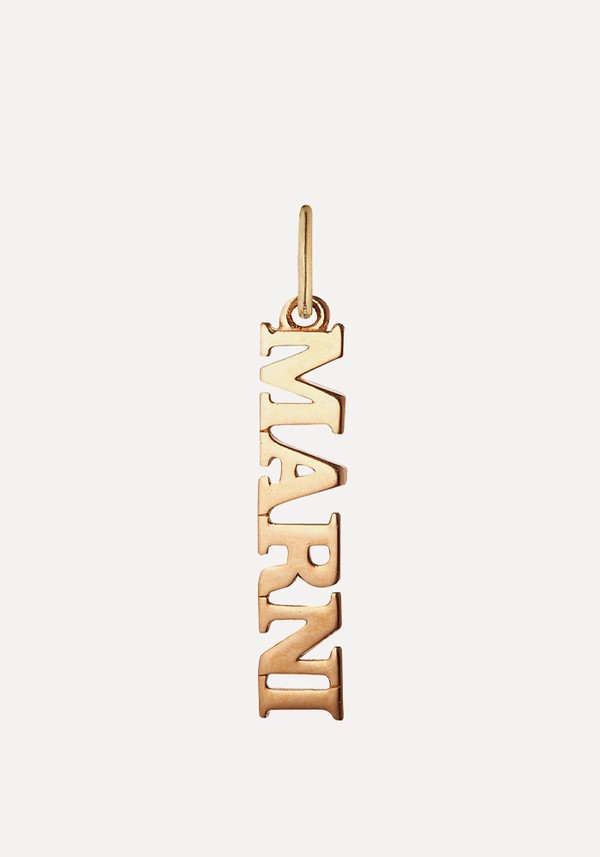 Solid Gold Name Pendant