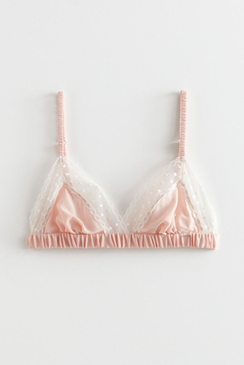 Silk Lace Soft Bra  from & Other Stories 