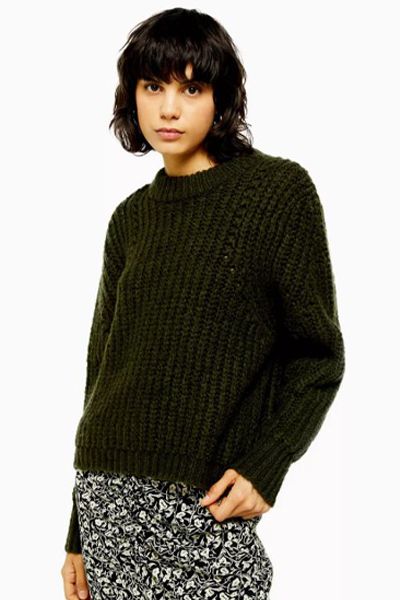 IDOL Chunky Jumper With Wool