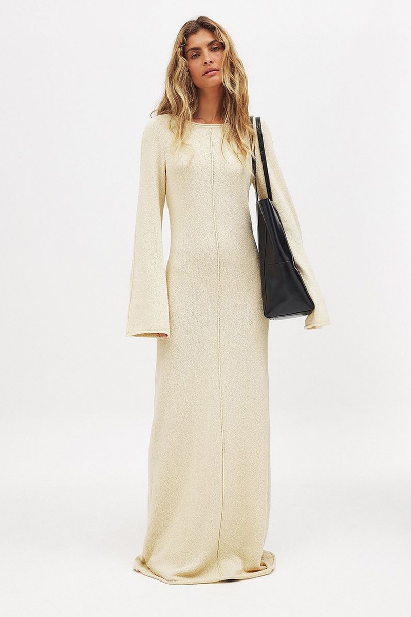 Fine Knitted Maxi Dress from NA-KD