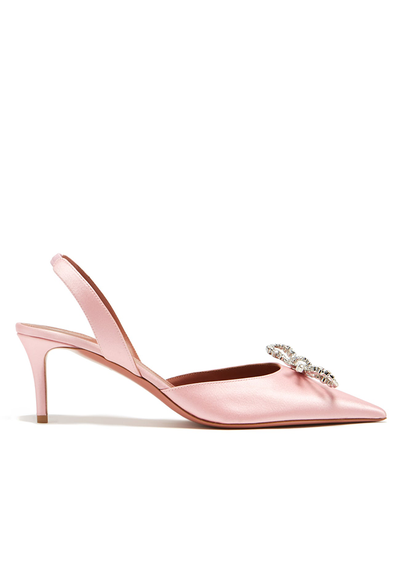 Rosie Crystal-Embellished Silk-Satin Pumps from Amina Muaddi