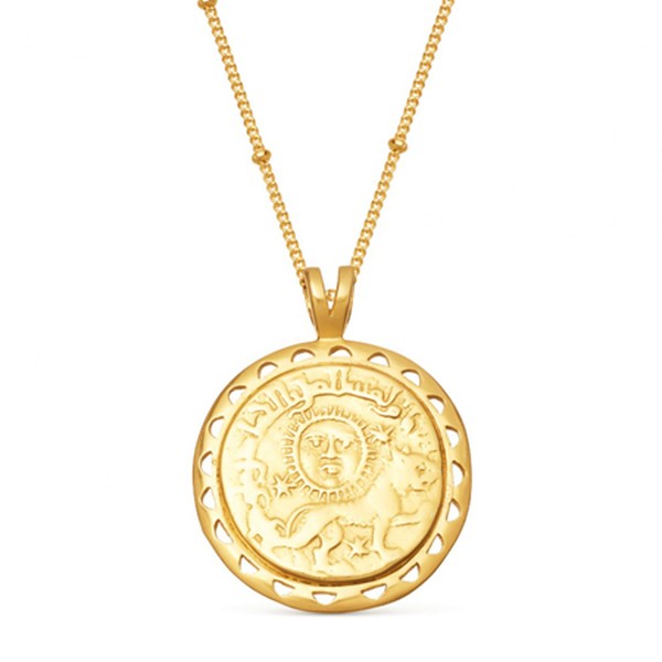 Rising Sun Medallion Necklace from Missoma