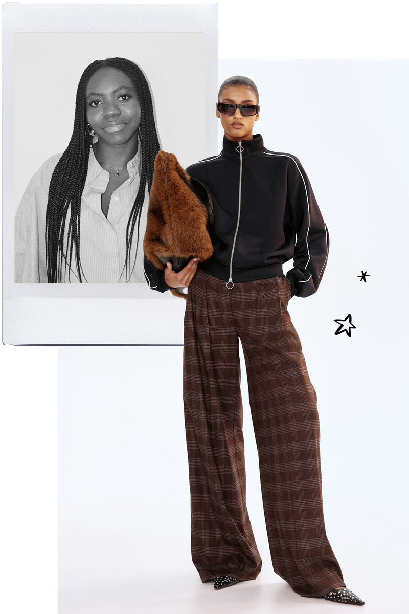 Wide Tailored Trousers from H&M 