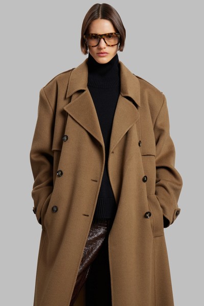 Nikola Padded Trench Coat, €654 | The Frankie Shop