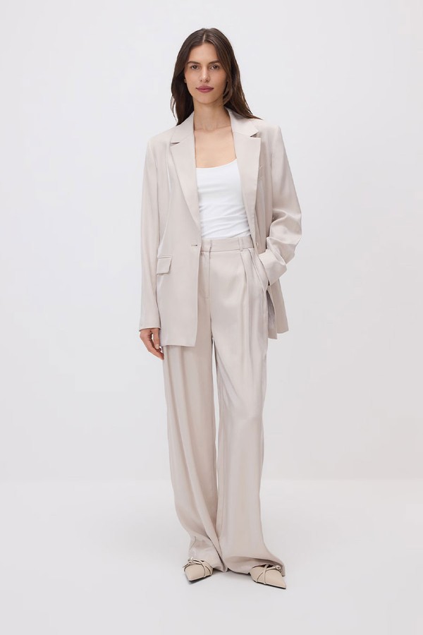 Shiny Oversized Blazer from Reserved