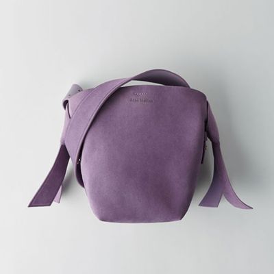 Women’s Small Leather Bag Dusty Purple from Acne Studio
