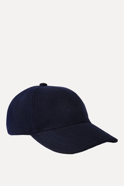 Charlie Logo-Embroidered Wool-Blend Baseball Cap from A.P.C.