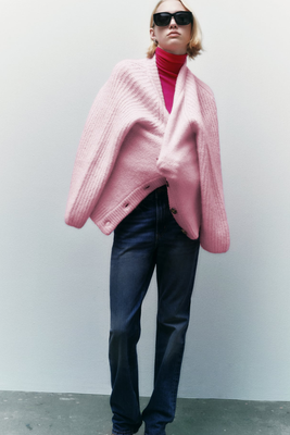 Cosy Knit Cardigan   from Zara 