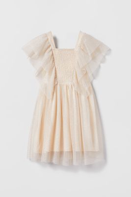 Tulle Dress With Rhinestones from Zara