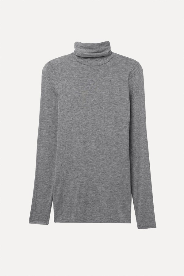 Modal Cashmere Ultralight High-Neck Top from Intimissimi