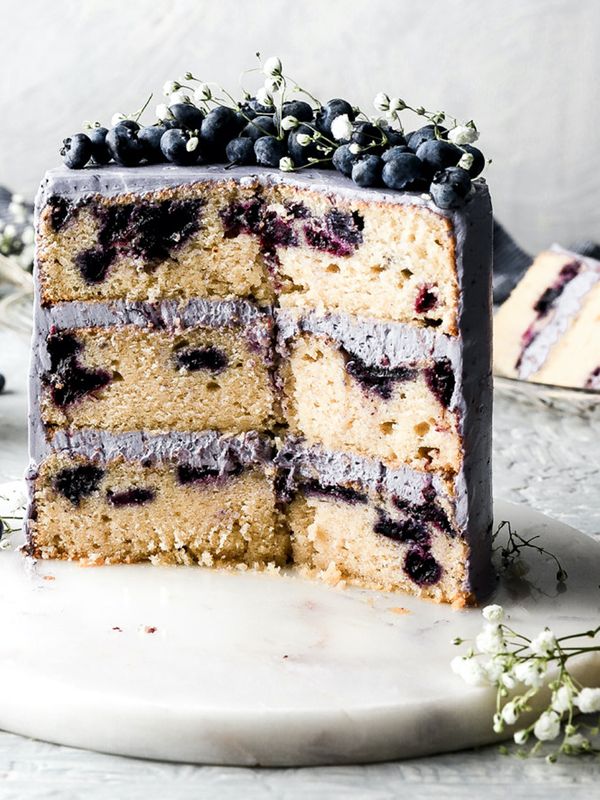 Blueberry Cardamom Cake