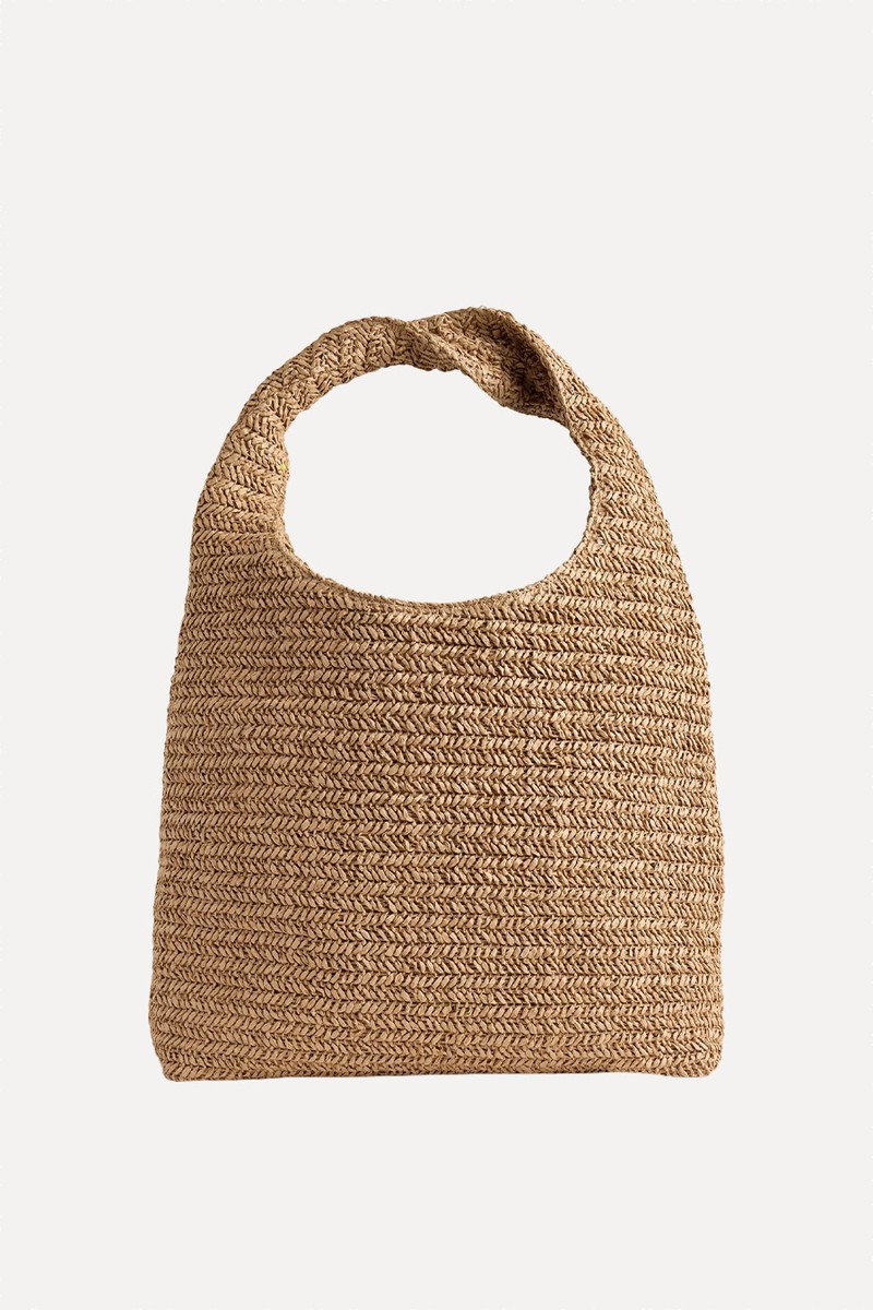Slouchy Straw Tote Bag from GAP
