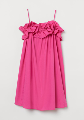 Flounce-Trimmed Dress from H&M