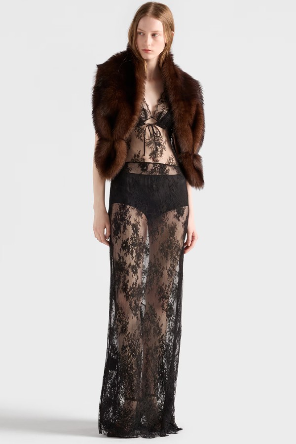 Long Lace Dress