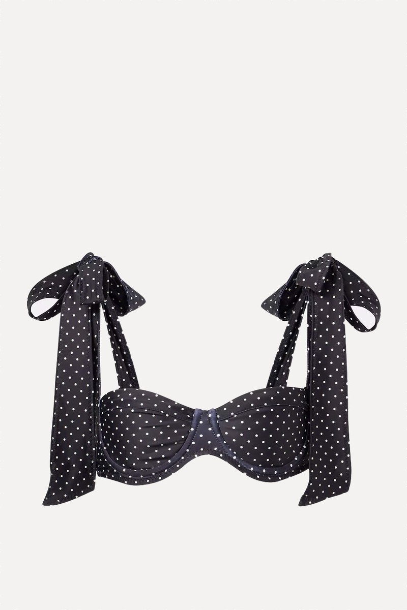 Lady Polka-Dot Bikini Top from Same