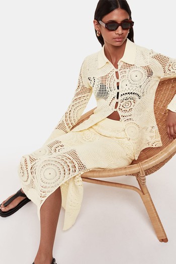 Crochet Circle Shirt, £149 | Whistles