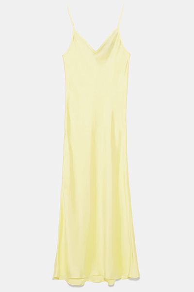 Sateen Dress from Zara