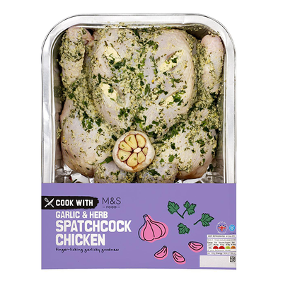 Garlic & Herb Spatchcock Chicken