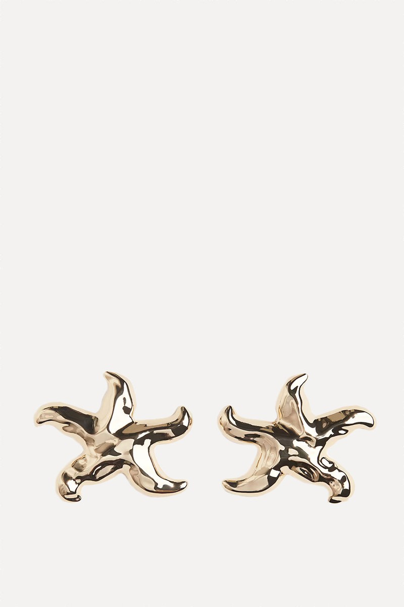 Starfish-Shaped Earrings