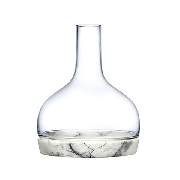 Glass Chill Glass & Marble Carafe from Nude
