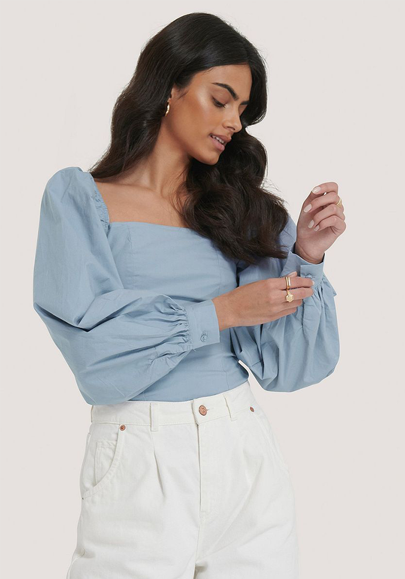 Balloon Sleeve Blouse from Na-Kd