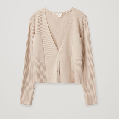 Ribbed Cardigan from COS