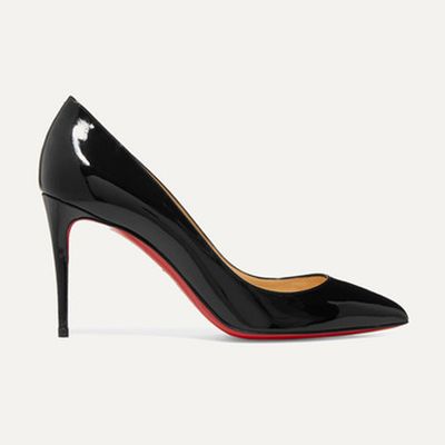 Pigalle 85 Patent-Leather Pumps from Christian Louboutin
