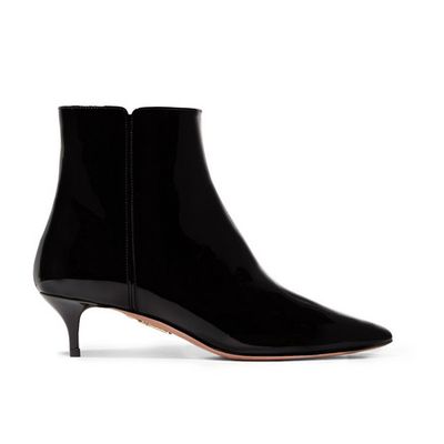 Quant Patent Leather Ankle Boots from Aquazurra