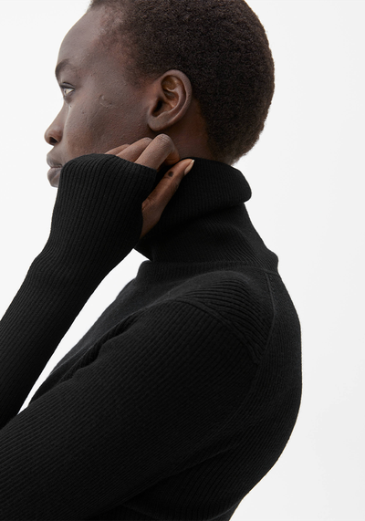 Sheer Merino Wool Roll-Neck from Arket