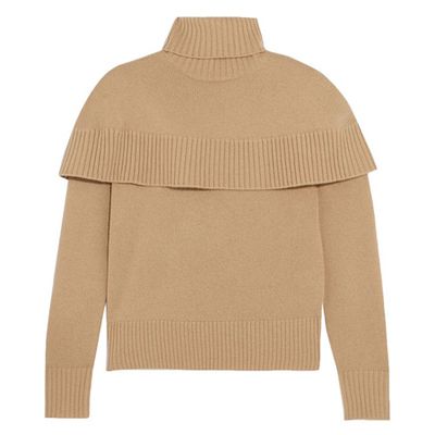 Layered Cashmere Turtleneck Sweater from Chloe