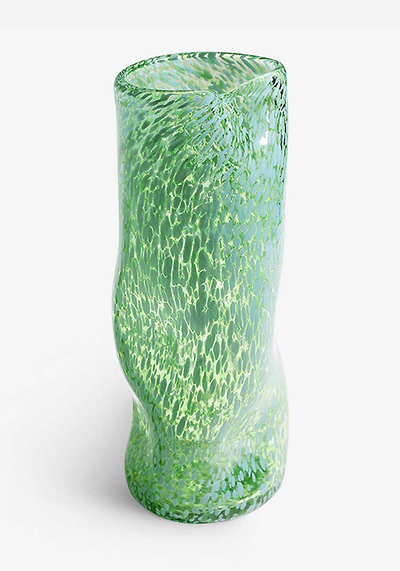 Speckled Glass Vase from Curio