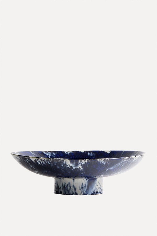 Footed Terracotta Serving Bowl from H&M 