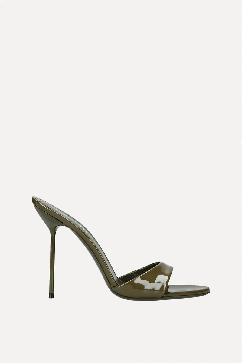 Patent Leather Lidia Mules 105 from PARIS TEXAS