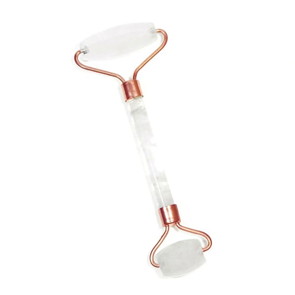 Rose Quartz Facial Roller from Honey Bell