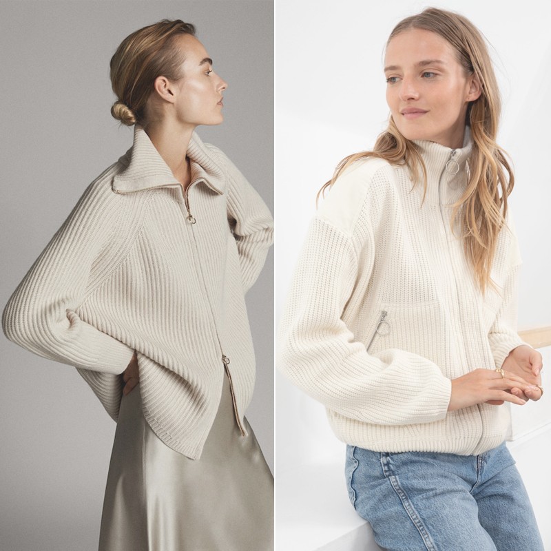 Zip-Up Knits To Buy Now
