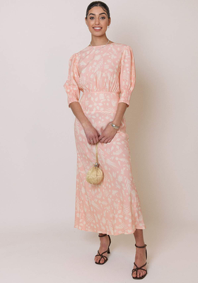 Lucile Dress In Virtues Of Rosemary Peach