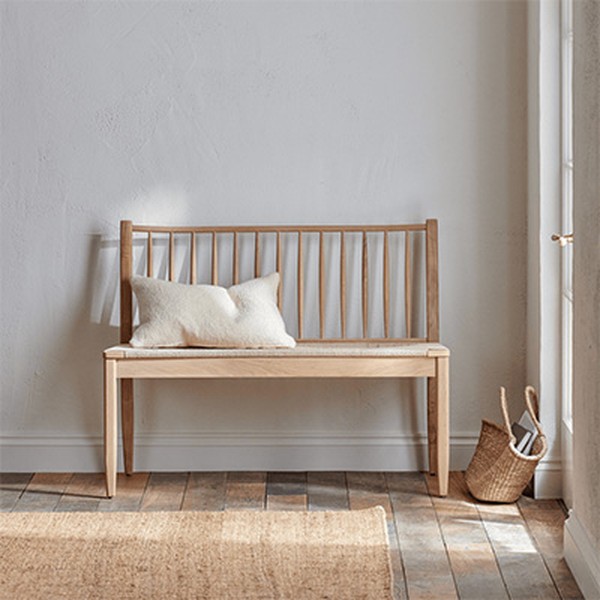 Wycombe High Back Bench from Neptune