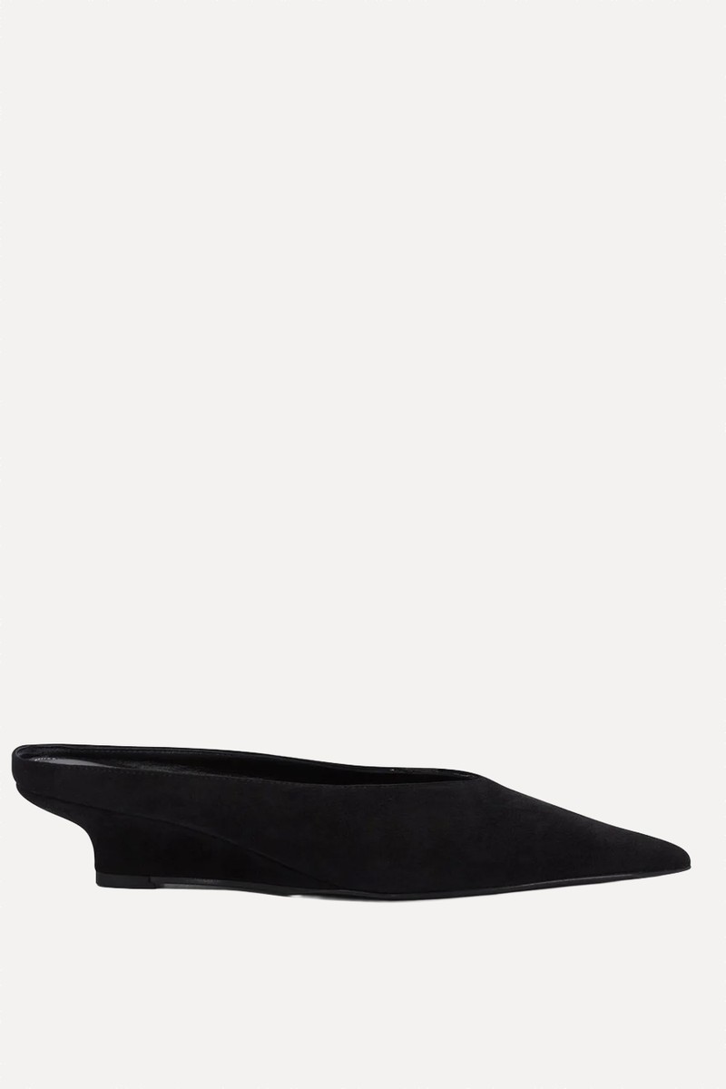 Sharp Pointed-Toe Mules from Totême