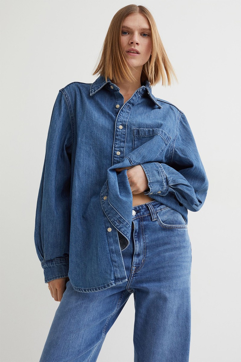 Oversized Denim Shirt from H&M