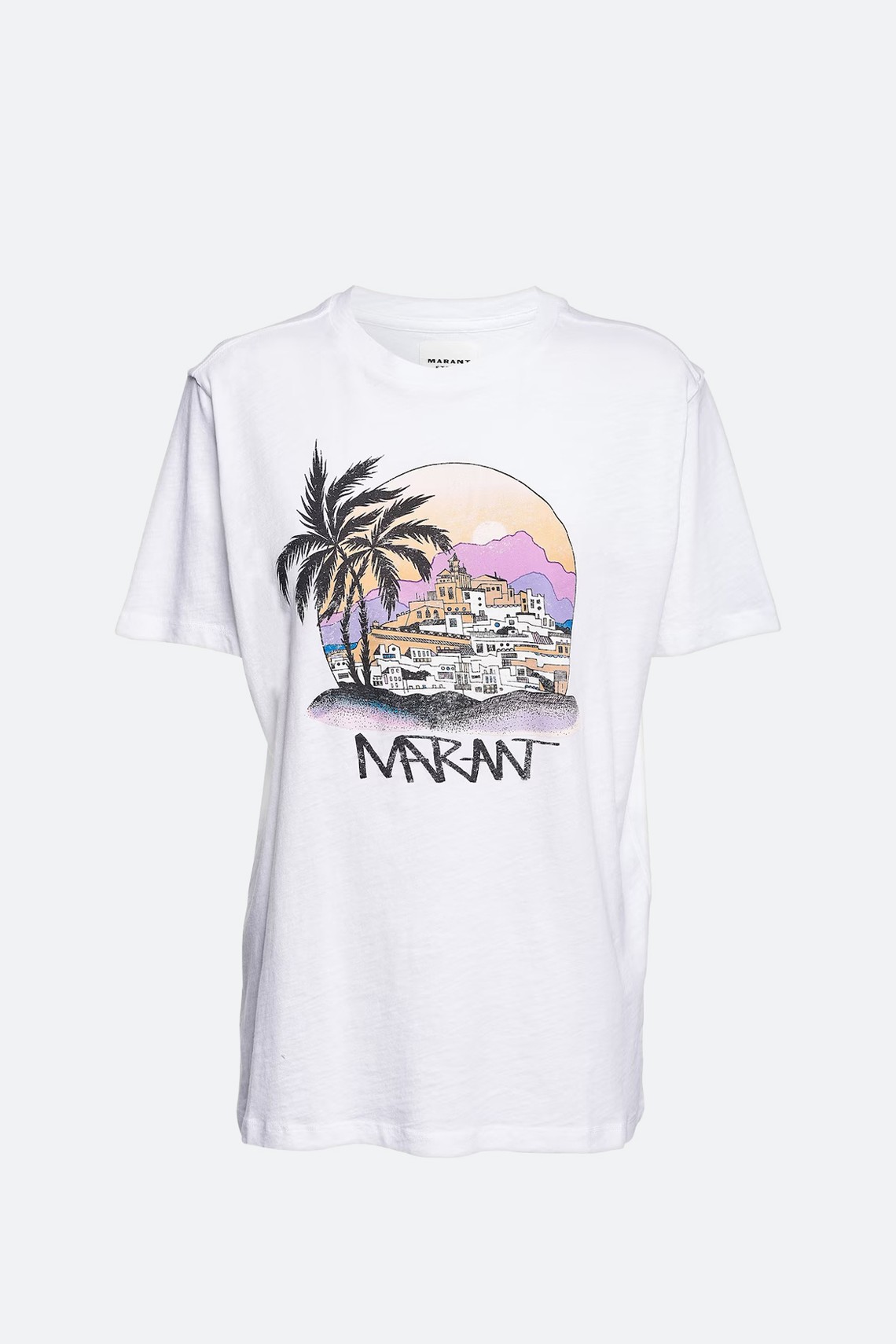 Zewel Logo Cotton T-Shirt from Isabel Marant 