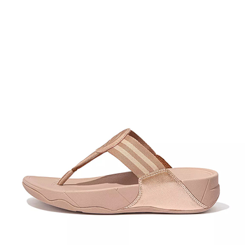 Walkstar Webbing Toe-Post Sandal Rose Gold™