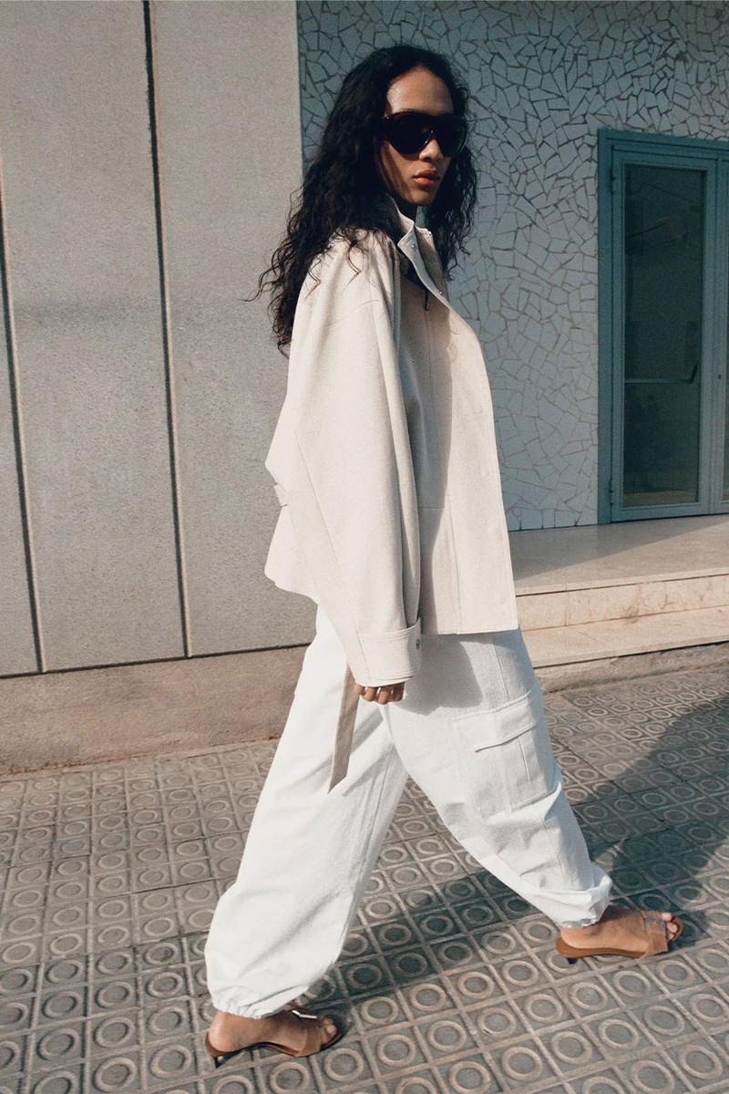 Cargo Baggy Trousers from Mango