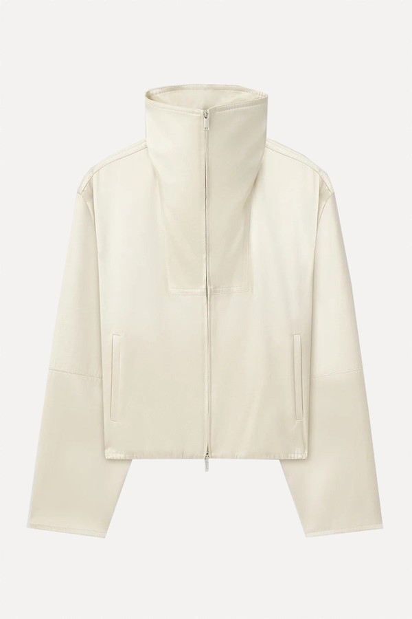 Alonza Duchess Viscose Jacket from Nanushka