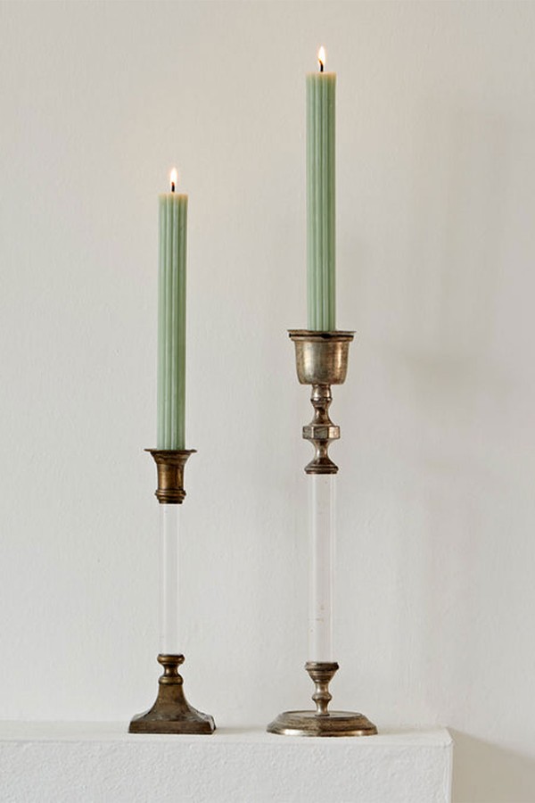 Ribbed Beeswax Candles Pack from Mg&Co